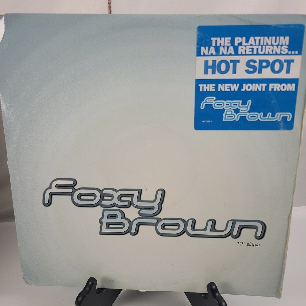 Foxy Brown‎ - Hot Spot 1998 Vinyl 12” Promo Single Record NM